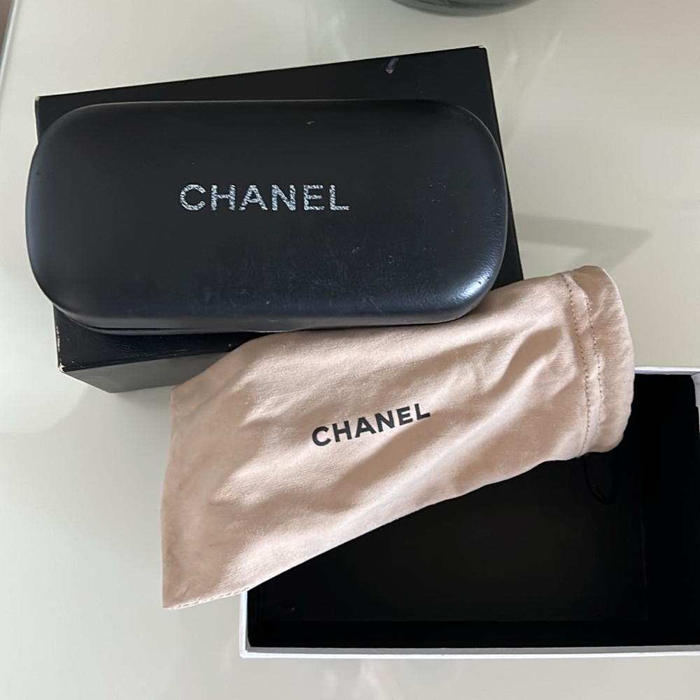 Chanel empty sunglasses box and dust bag